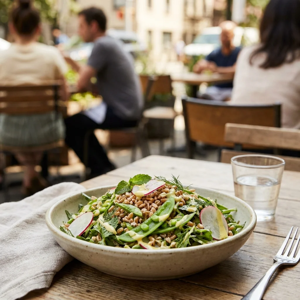 Summer Greens & Grains Bowl